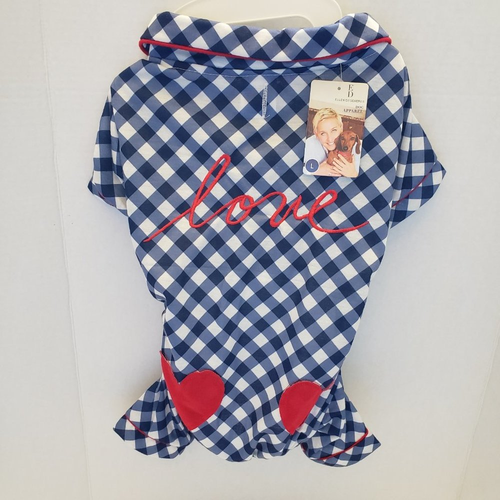 Ellen Degeneres Dog Apparel Pajama